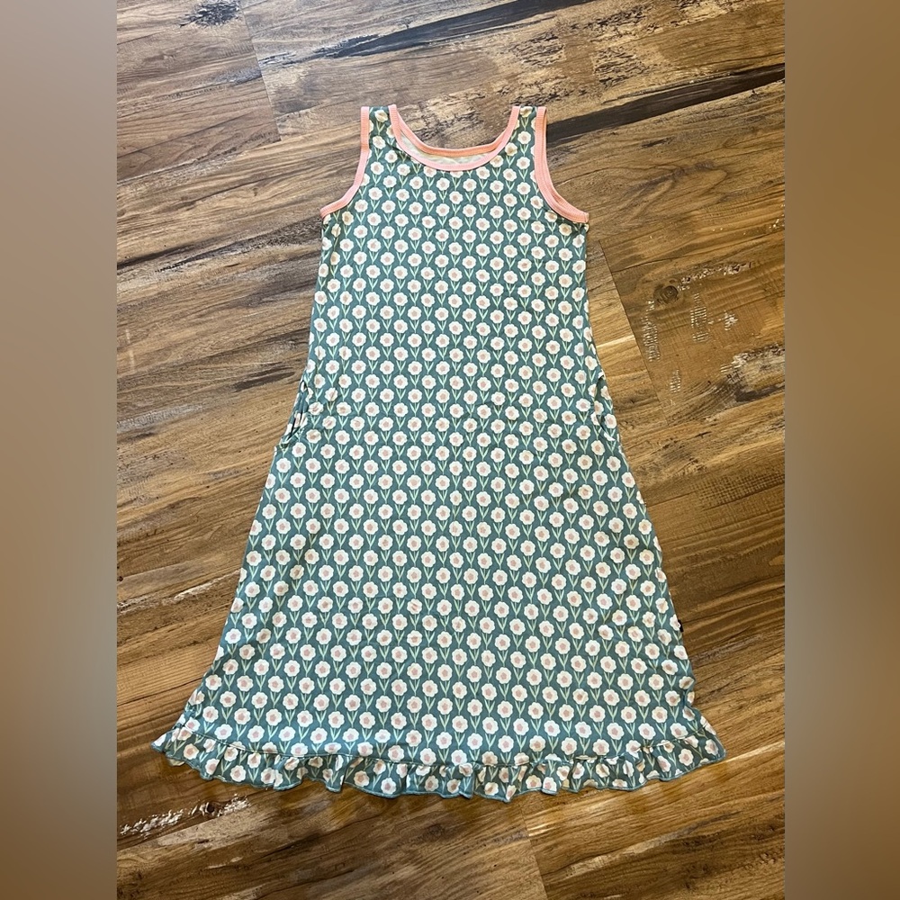 Sweet Bamboo Girls Sleeveless Nightgown, Size 5